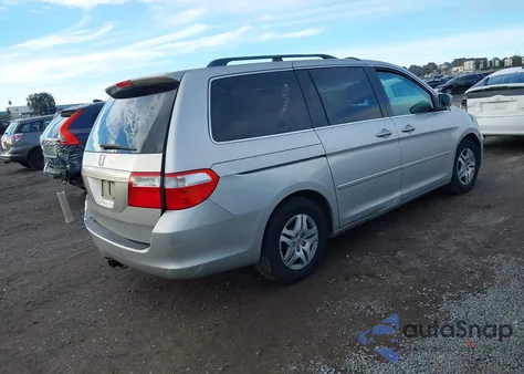 2007 Honda Odyssey Ex from USA, damaged, VIN 5FNRL38497B049359